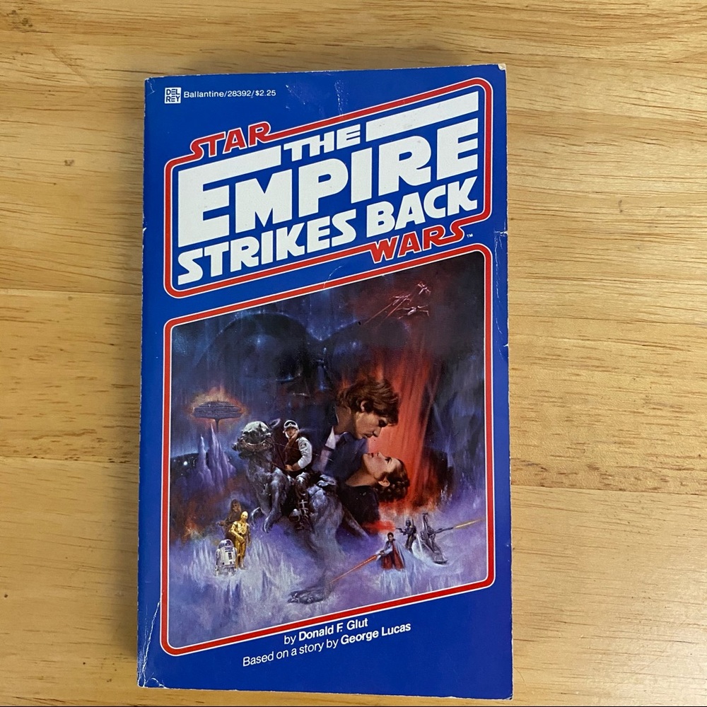 1980 Vintage Star Wars Empire Strikes Back Paperback Book